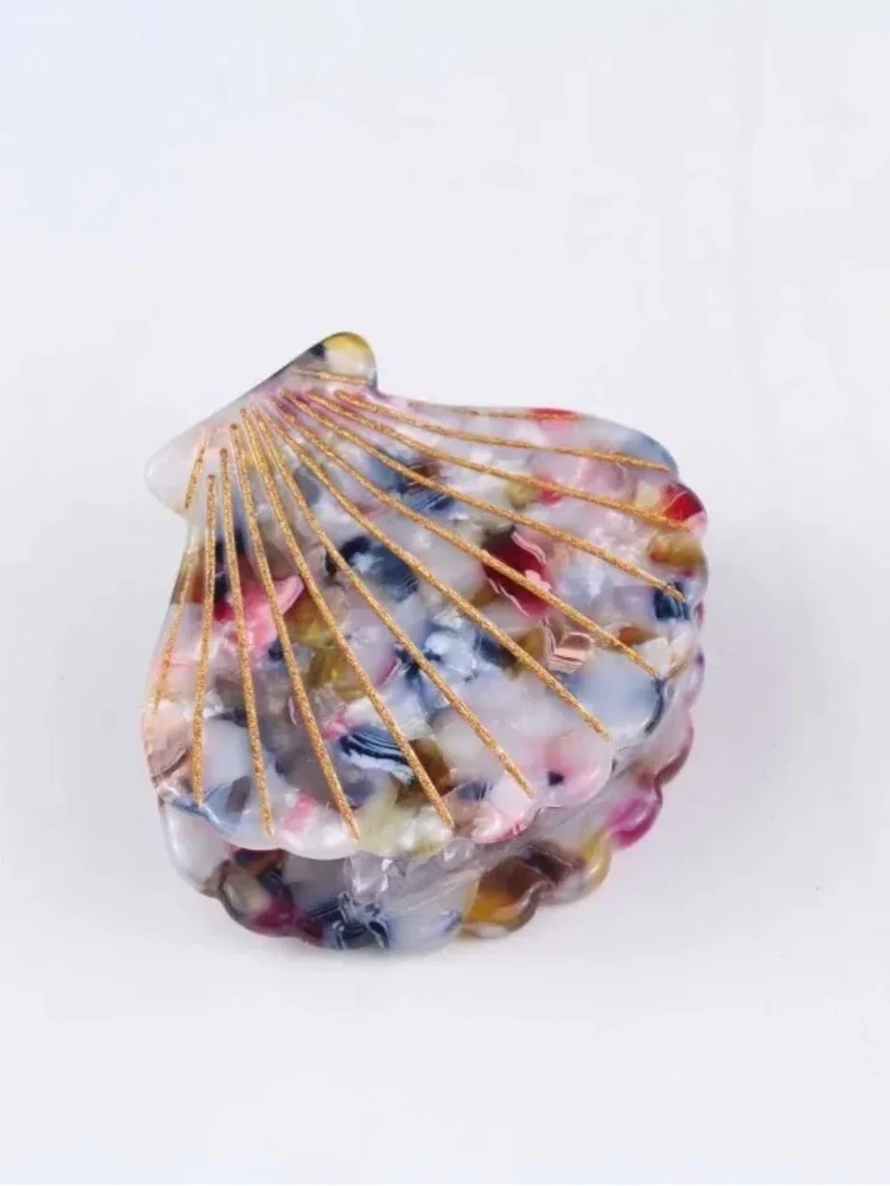 New🌟Anthropologie-Beach Hair Shell Claw Clip